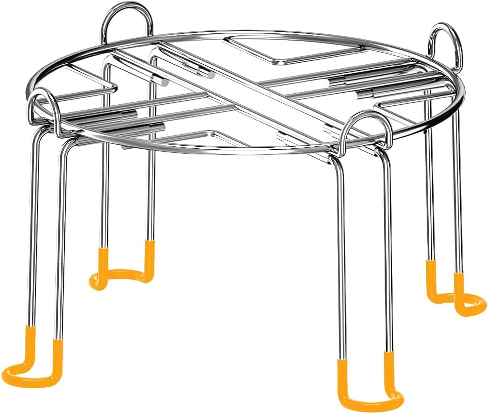 Purewell Detachable Stainless Steel Stand with Rubberised Non-Slip Feet, Matching Stand for 2.25/2.9 Gallon Water Filter System or Other Medium Water Filters