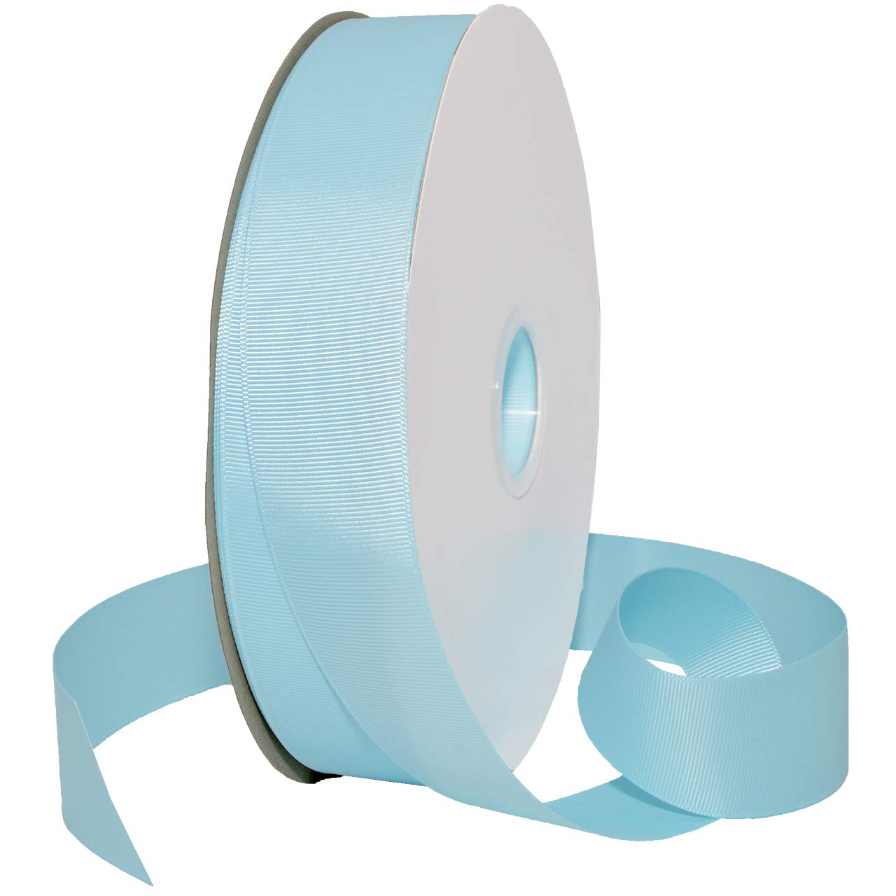 Ruban Morex 066 bleu ciel 1-1/2 inch 100 yards pour paquets cadeaux