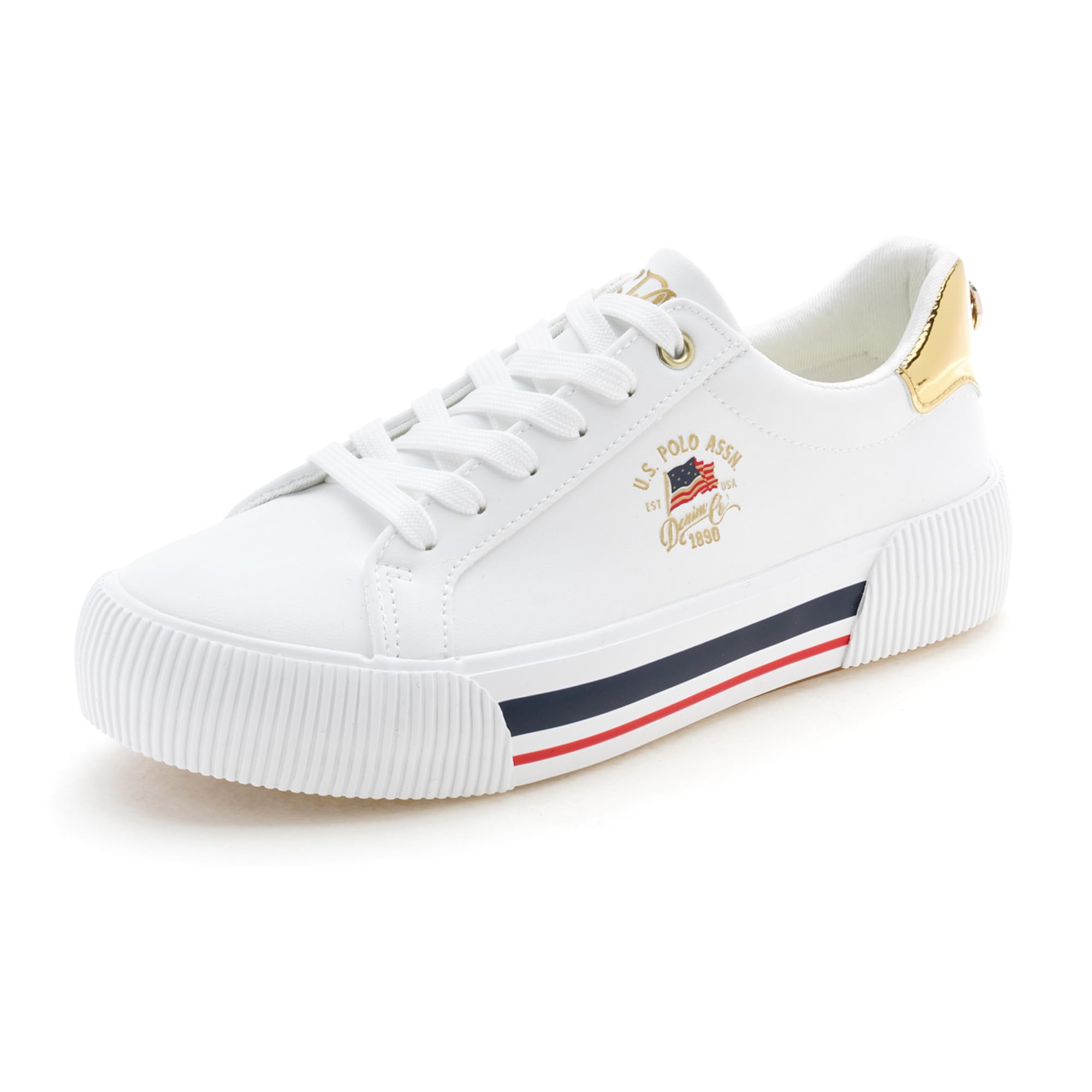 See full amazon price history chart for U.S. POLO ASSN. Womens Lizzie Off White Sneaker - 3 UK (1FD24203A01) U.S. POLO ASSN. Womens Lizzie Off White Sneaker - 3 UK (1FD24203A01) (B0CP9LRCLJ) Amazon Price History, Amazon Price Tracker