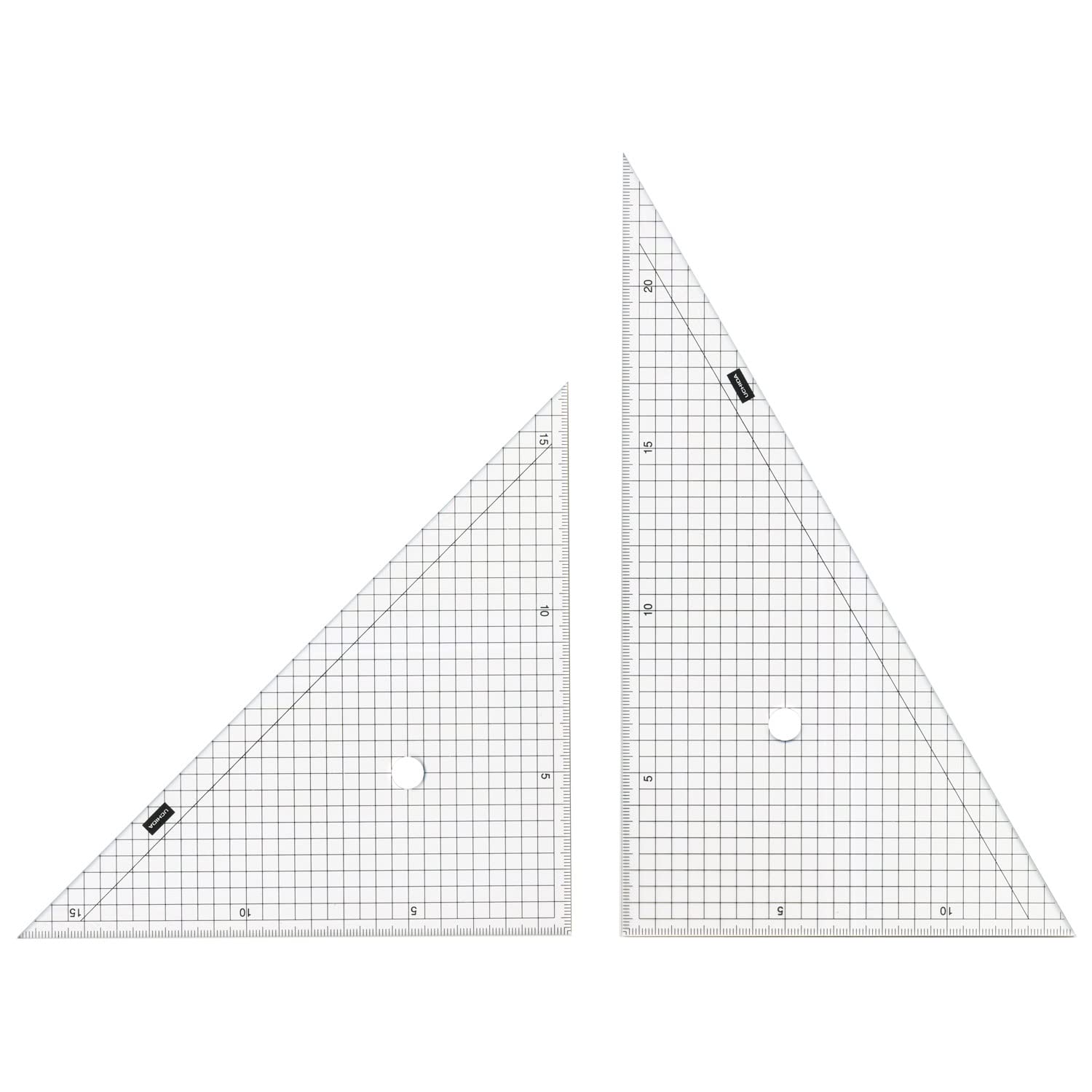 Uchida squares triangle 24cm x 2mm 7-470-0003 (japan import) by Uchida drawing instrument