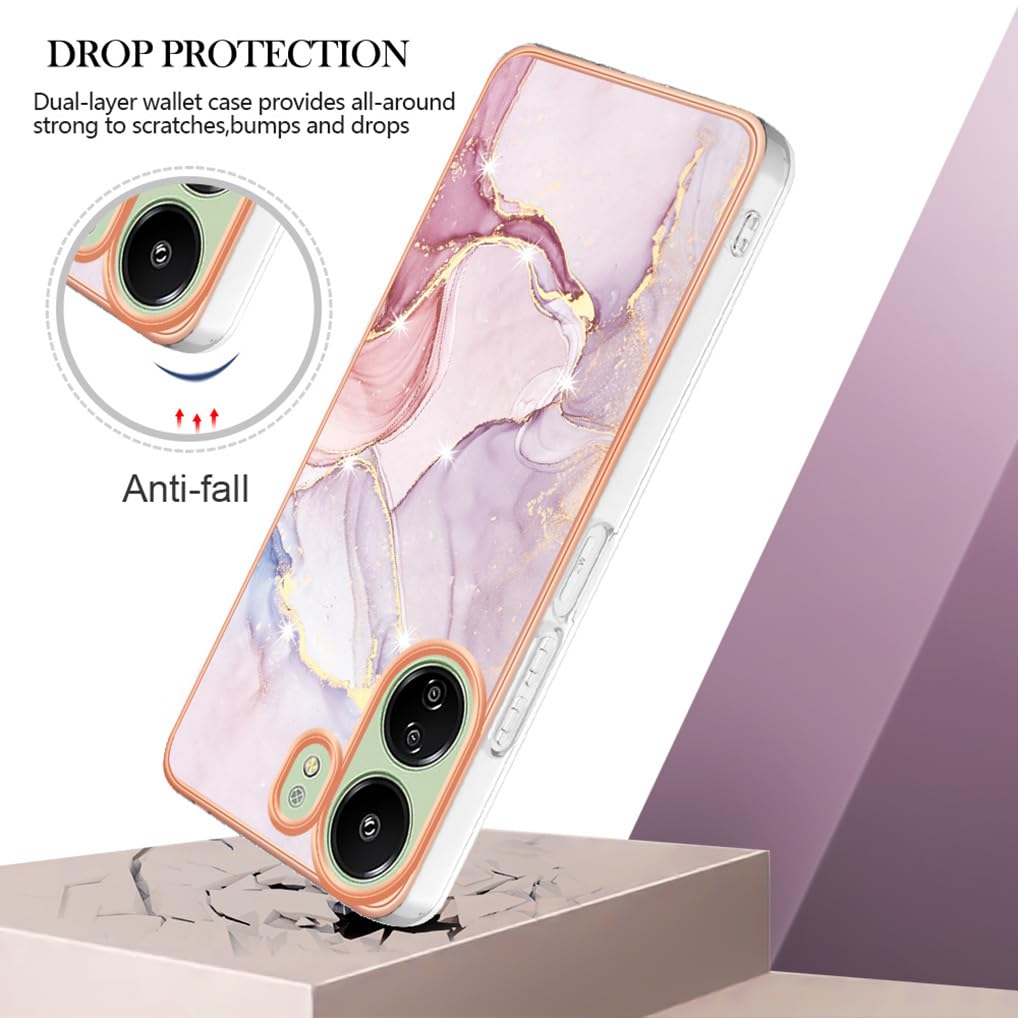 SEAHAI Hülle Für Xiaomi Redmi Note 13 Pro 5G / Poco X6 5G, Buntes Muster, TPU Silikon, Stoßfest