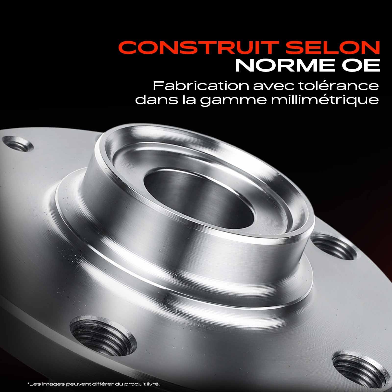 Frankberg 2x roulement de roue Kit de roulements de roue Avant Gauche Droite Roue à bride ⌀131 Compatible avec P.a.s.s.a.t Break 3B5 3B6 A4 Avant 8D5 B5 A6 4B2 C5 Remplacer# 8D0407615E