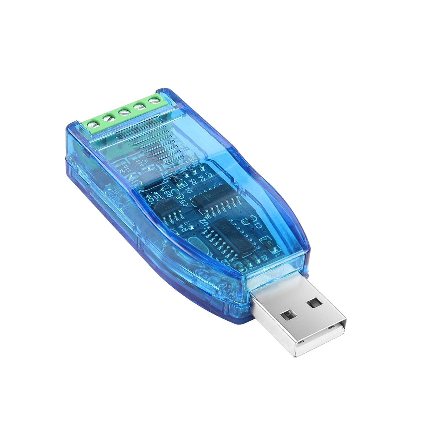 RyzCare USB to RS-485 Converter Adapter with CH 340/341 Chipset | Supports All Windows Versions | High-Speed RS485 Port | Max Distance 4000ft (1200m SMRS485-01)-image-36