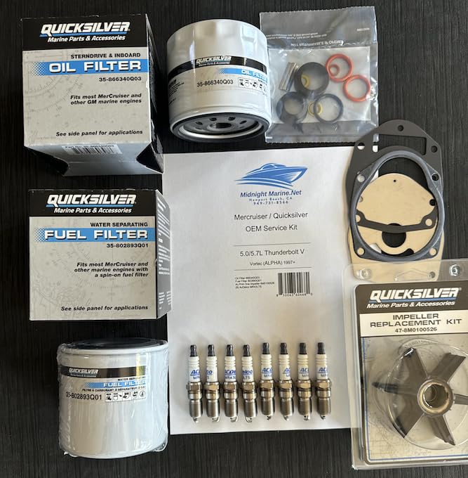 5.0L Mercruiser Thunderbolt V (1997+) with 