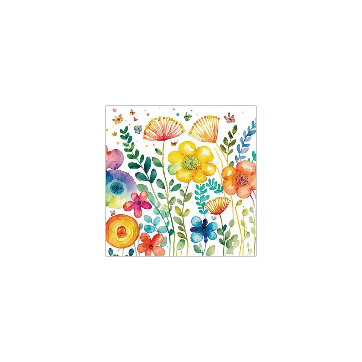 20 Tovaglioli Di Carta Floreali Primaverili – 33x33 Cm – 3 Strati, FSC, Per Decorazione Tavola E Decoupage - 5