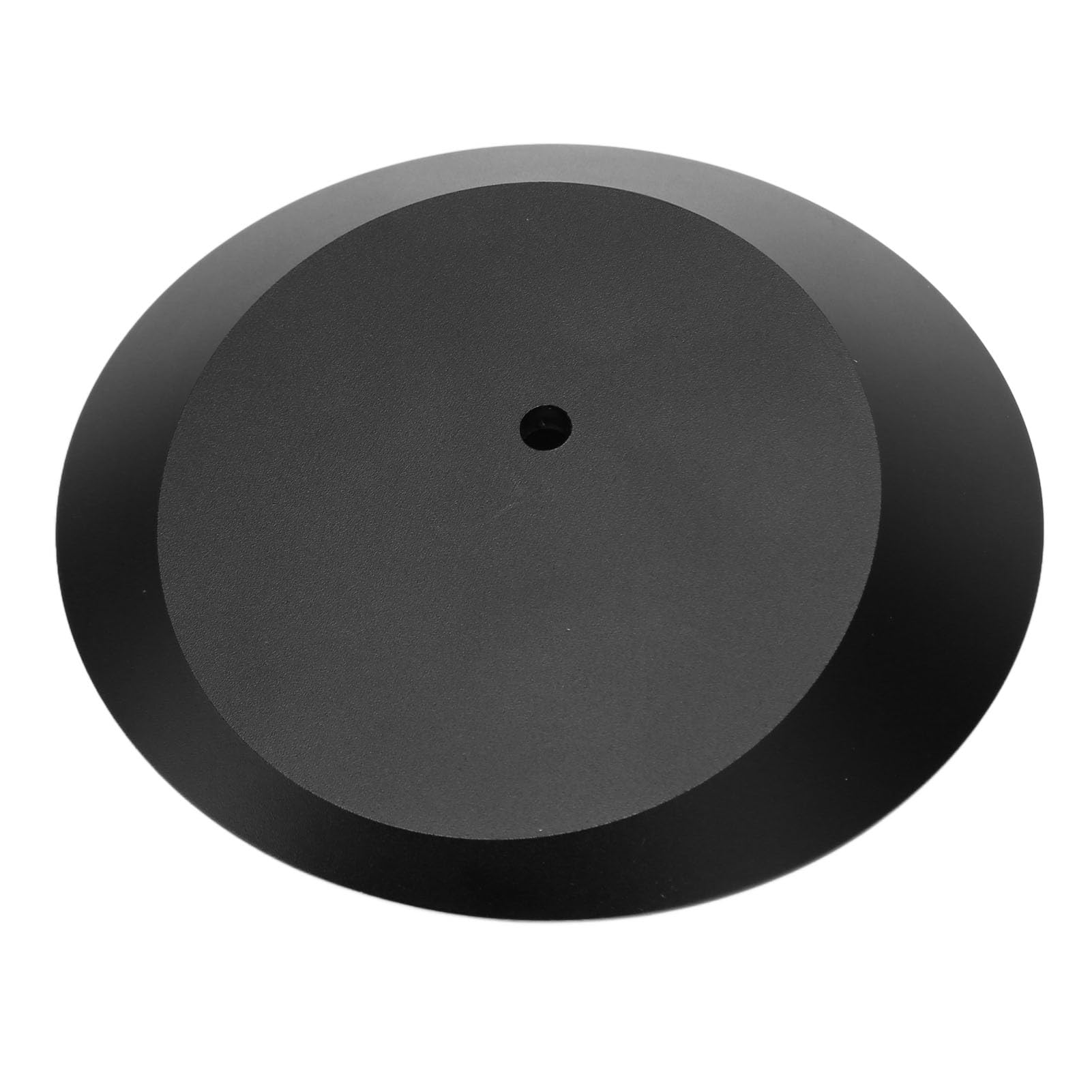 Yunseity Speaker Stand for Sonos Era 100, Metal, Black, Part Number: Yunseity-SonosEra100-Base, 120mm/4.72in Base Diameter, Tilted Design