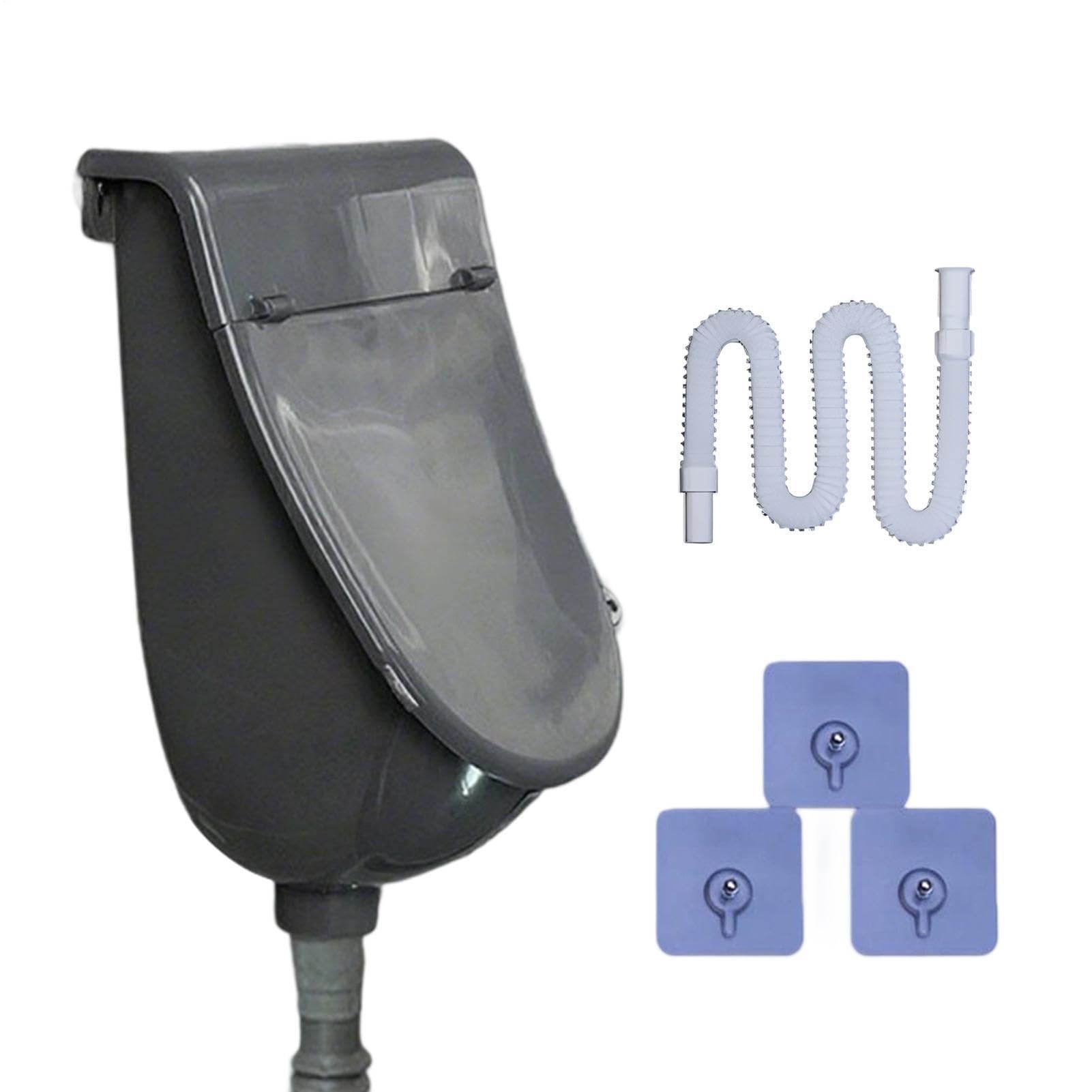 Urinale Maschile Facile, Installazione Anti Intasamento, Toilet A | Multiuse Orinatoio WC, Portatile da Esterno, Ragazzi Adolescenti Adulti, Camper Garage Giardino, Campeggio Dormitorio Corti