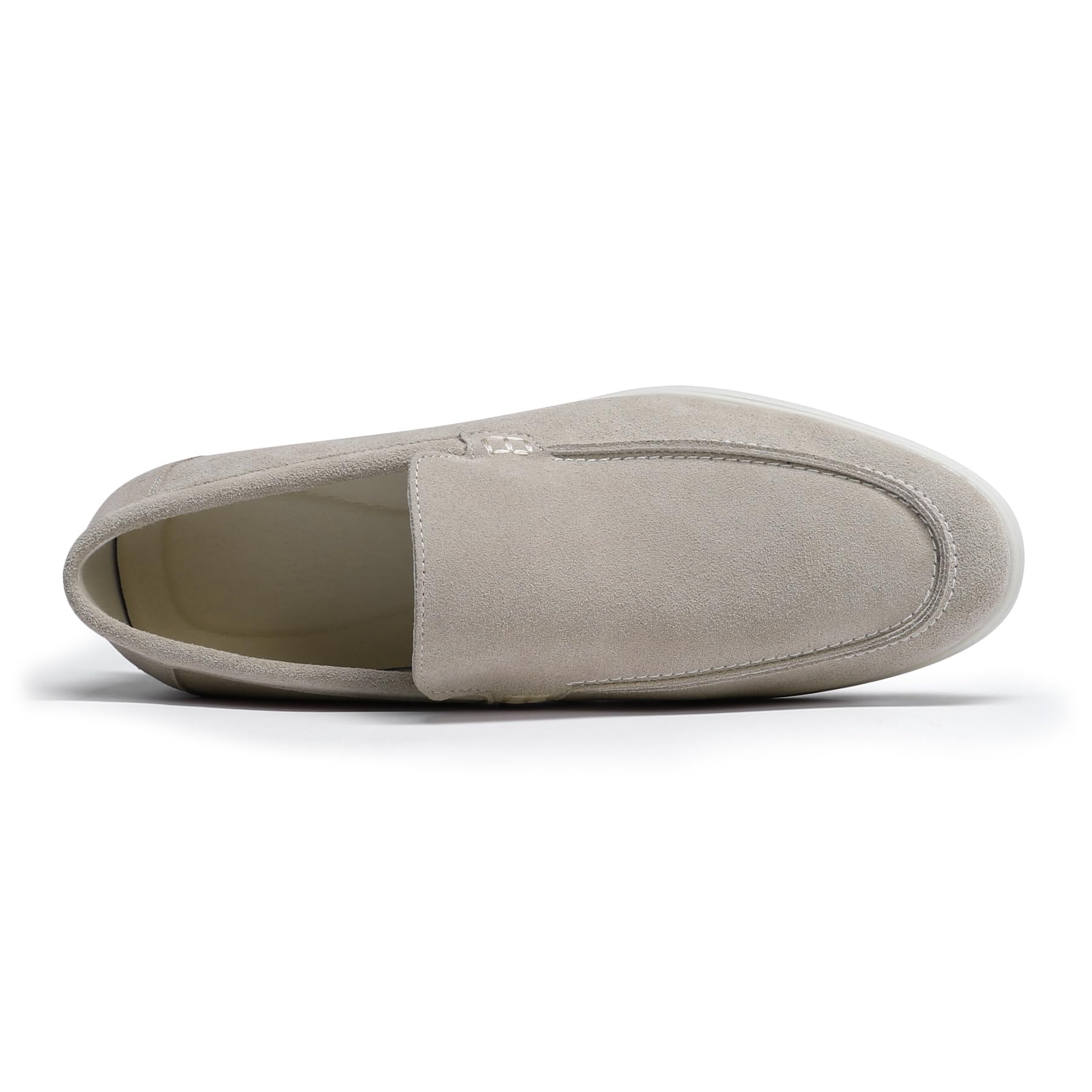 Allthemen Herren Loafer Wildleder Mokassins Bequeme Casual Slipper Slip On Leicht Freizeitschuhe