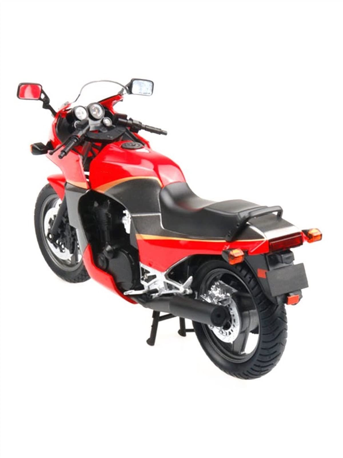 SEYXF Motorbike Toy for Kawasaki GPZ 900R Motorcycle Birthday Gift Toys Collection 1/12(Black- Silver)