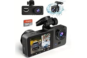 Generic 4K Full UHD Dashcam for Cars with Night Vision and 32GB SD Card