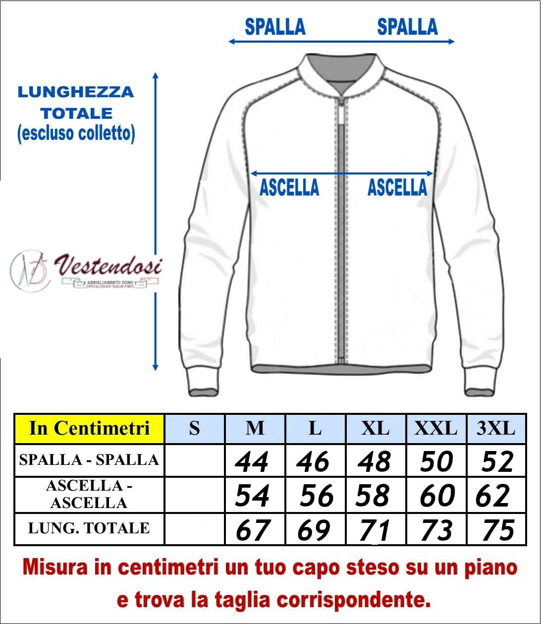 Coveri Tuta da ginnastica uomo completa felpata con cerniera zip pesante blu M L XL XXL