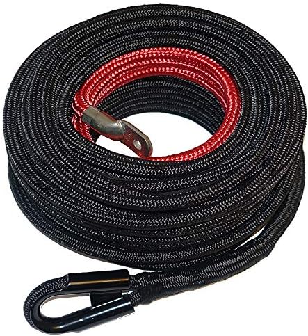 Ranger 3/8" x 85' UHMWPE Jacket Synthetic Winch Rope 20,500LBs