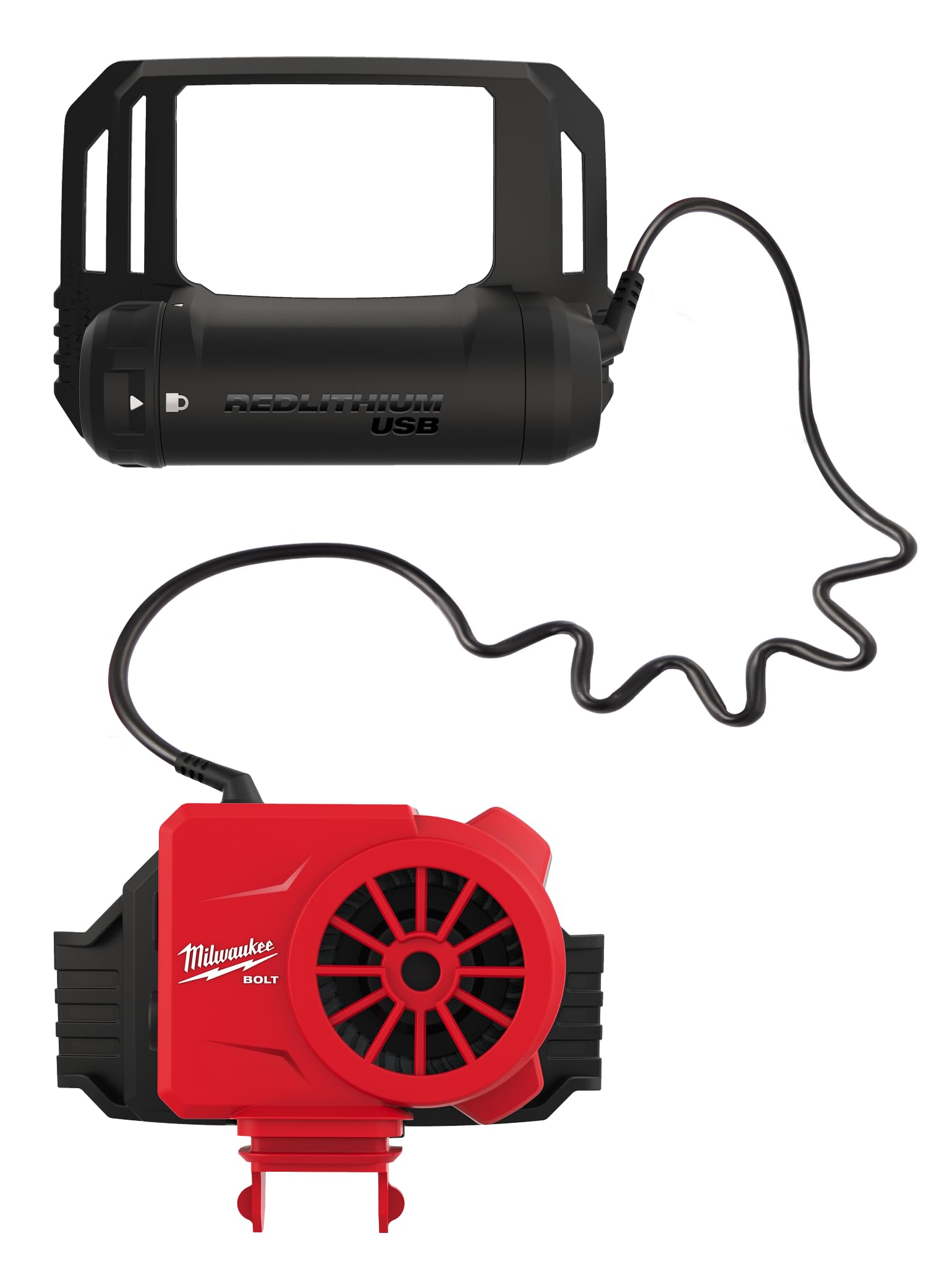 Milwaukee 48-73-1385 BOLT Safety Helmet USB Cooling Fan REDLITHIUM New