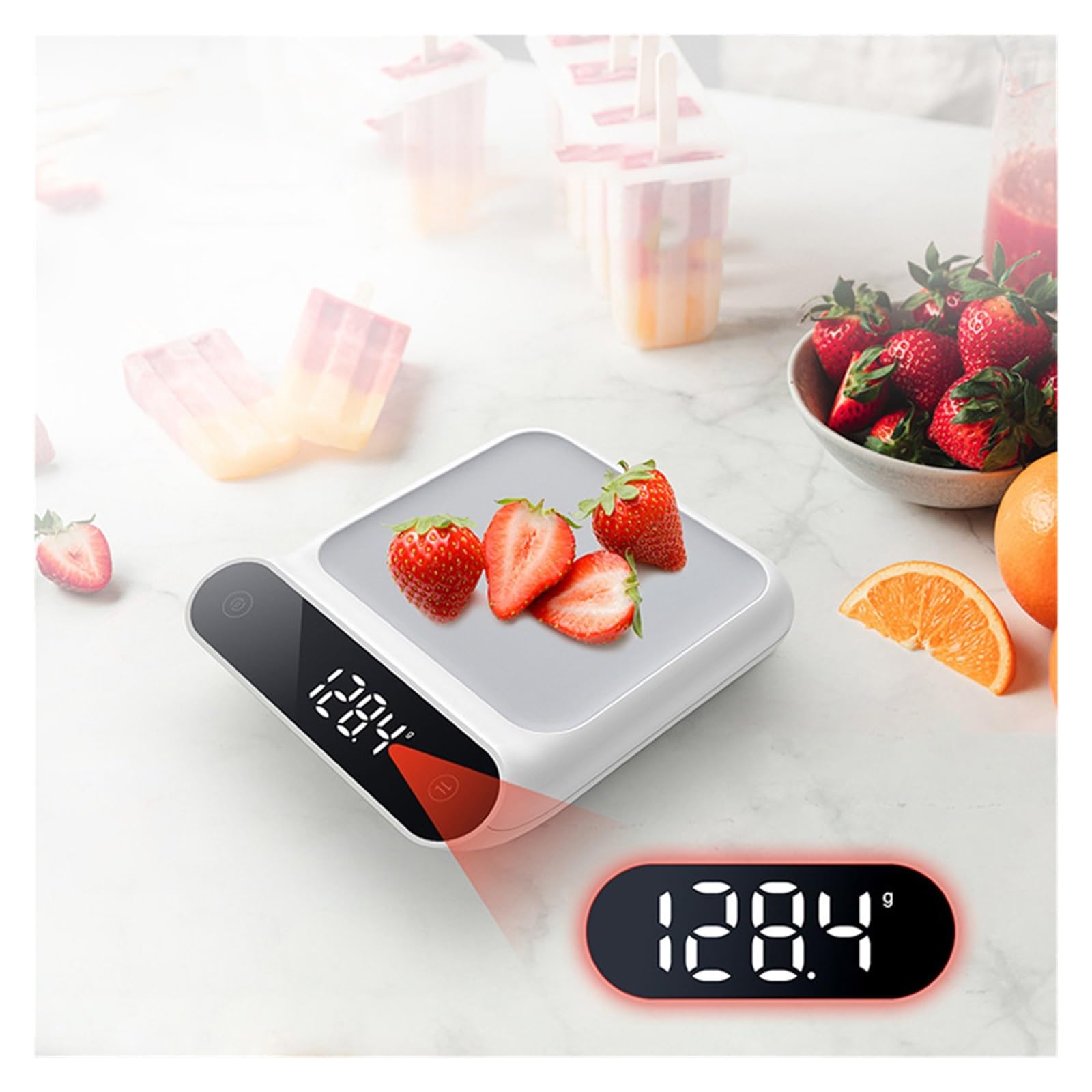 Báscula Electrónica De Cocina Mini Alta Precisión Plataforma Pequeña Dedicada For Hornear Medición Precisa Esfuerzo