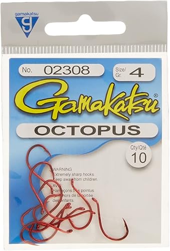 Miniatura 4 de Gamakatsu 02404 Pulpo Nsb 12 (paquete de 10)