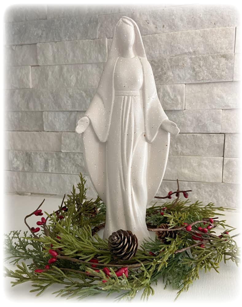 Dulaya Memories In Art Mary Garden Statue, Sympathy Gift, Religious Figur es for Home Decor with Condolence Card for Funeral, Service, Lov g Memory Christian Gifts for Loss of Loved One