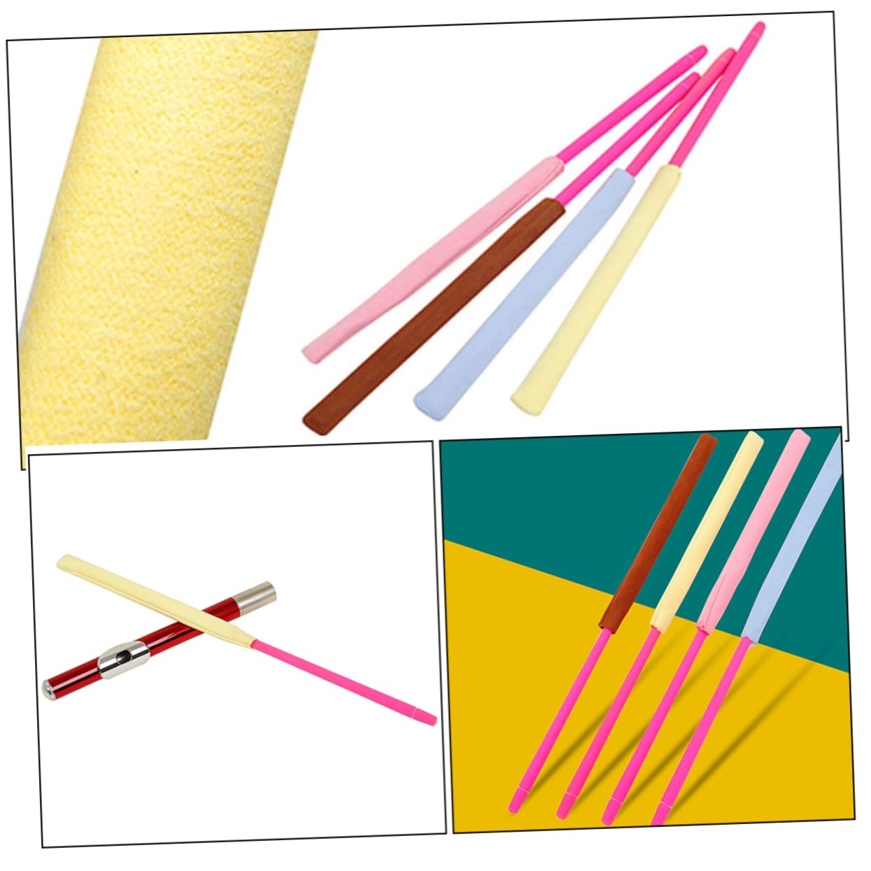 ifundom 8pezzi Bacchetta Di Pulizia Per Flauto Professionale Accessori Per Strumenti Musicali Pulizia Facile e Veloce Pratico Per Flautisti e Clarinetti