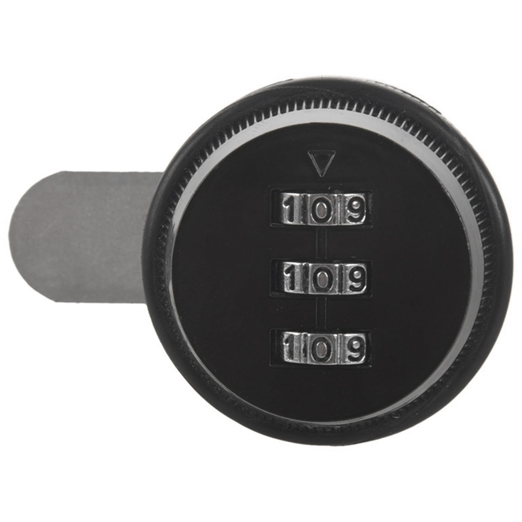 Quystetes Black Alloy Code Combination Cam Lock Keyless Post Mail Box Cabinet Rv 3 Dial