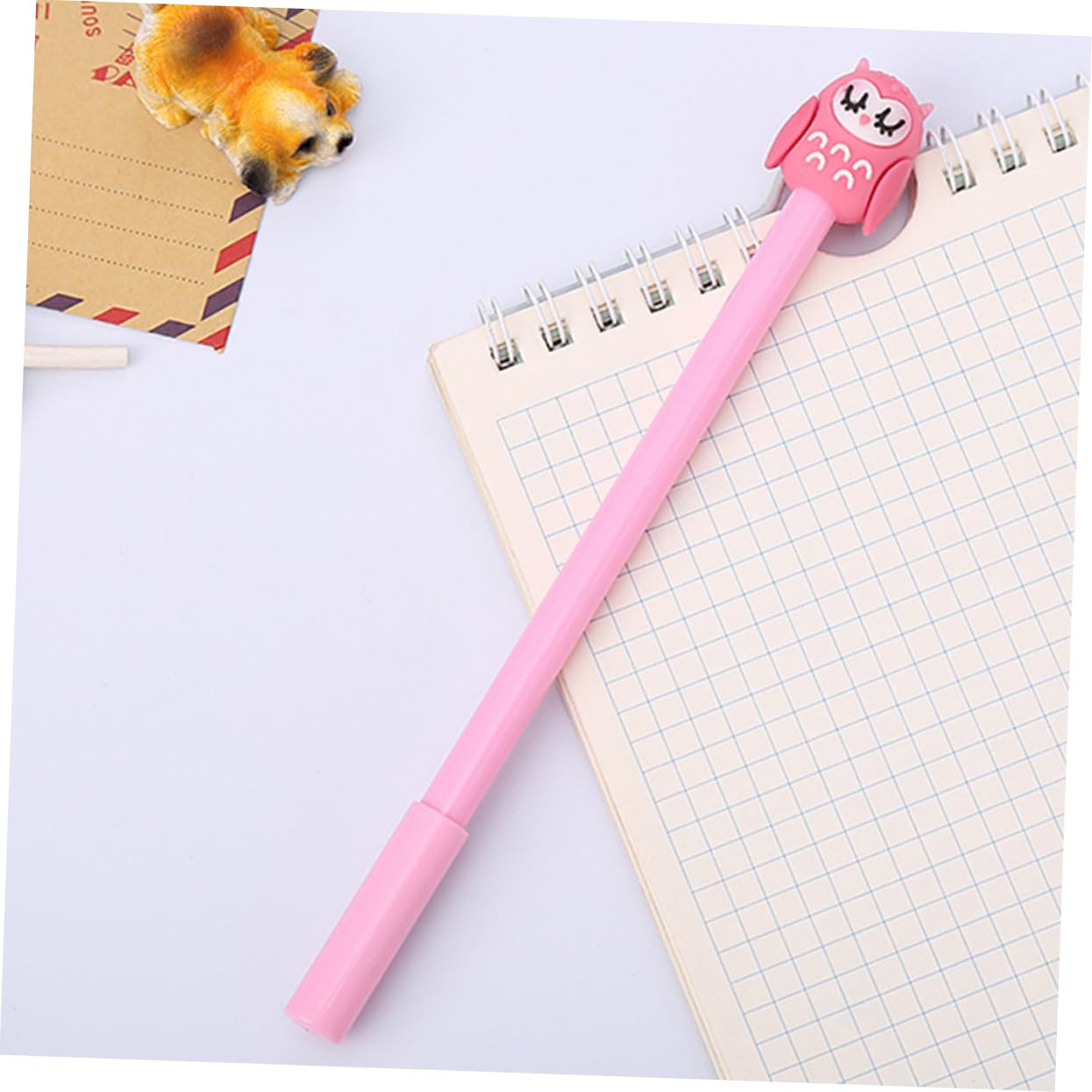 SHINEOFI 36piezas Bolígrafos De Gel Forma De Búho De Papelería Escolar Oficina Bolígrafos Creativos y Coloridos Para Estudiantes