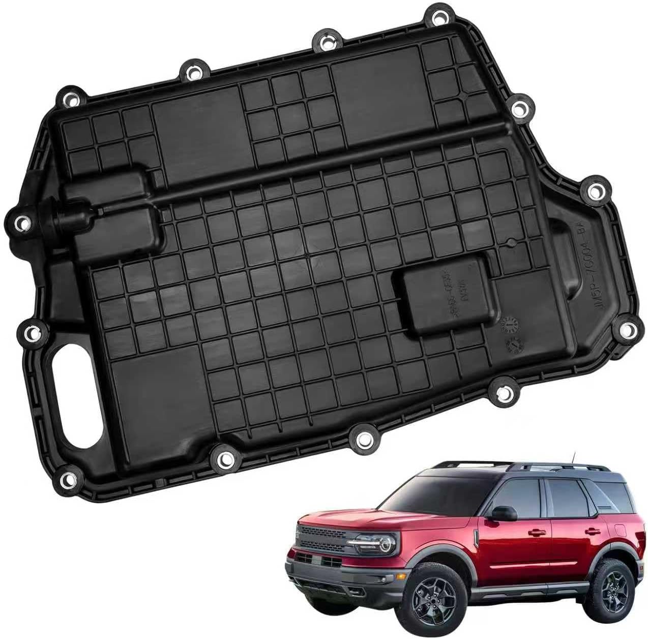 JM5P-7G004-BA Transmission Oil Pan Compatible with Ford Edge Escape Maverick Compatible with Lincoln Corsair Nautilus Replace JM5P7G004BA JM5Z-7G004-A Automatic Transmission Cover