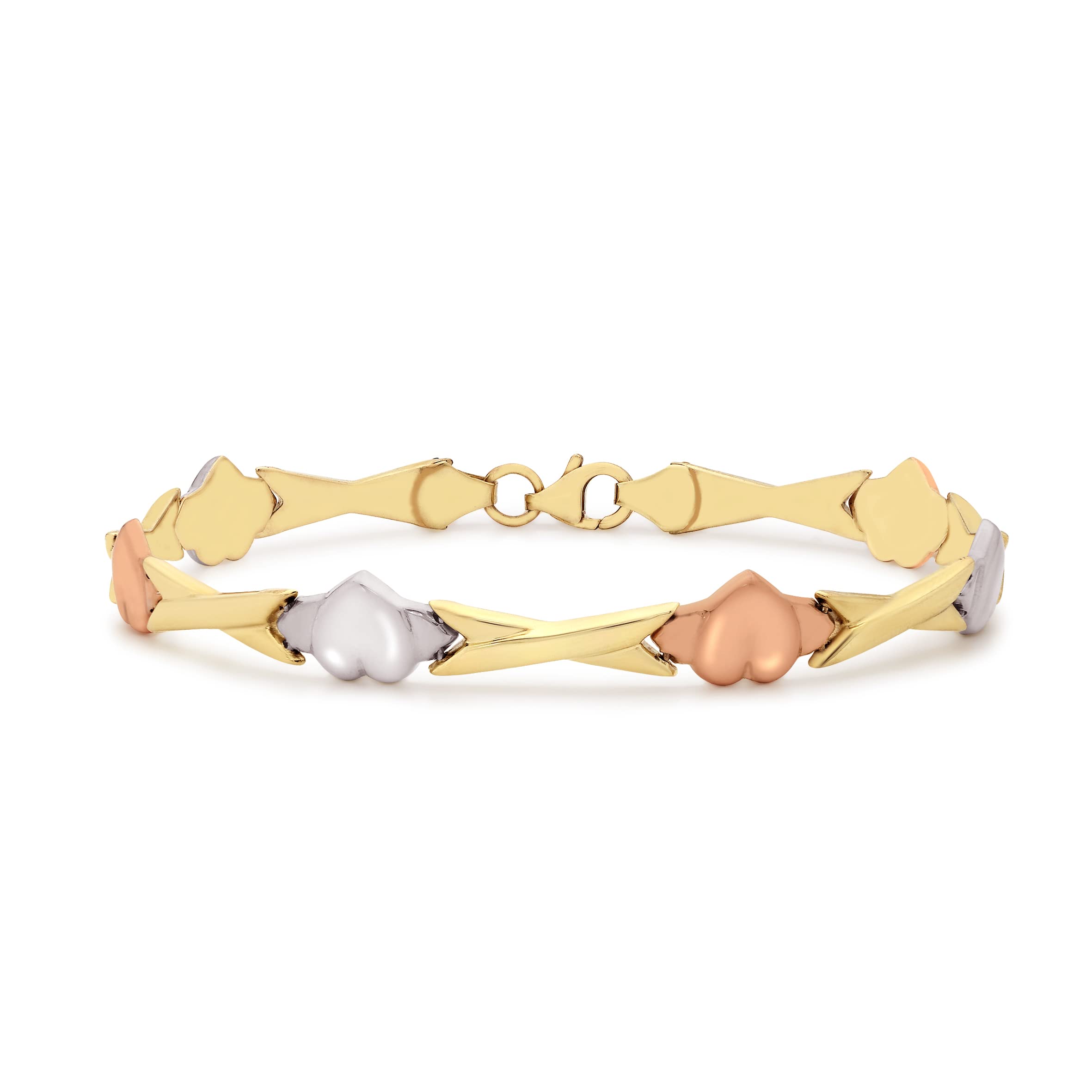 Bracciale tennis in oro con diamanti ct 5,54 - ALFIERI & ST. JOHN