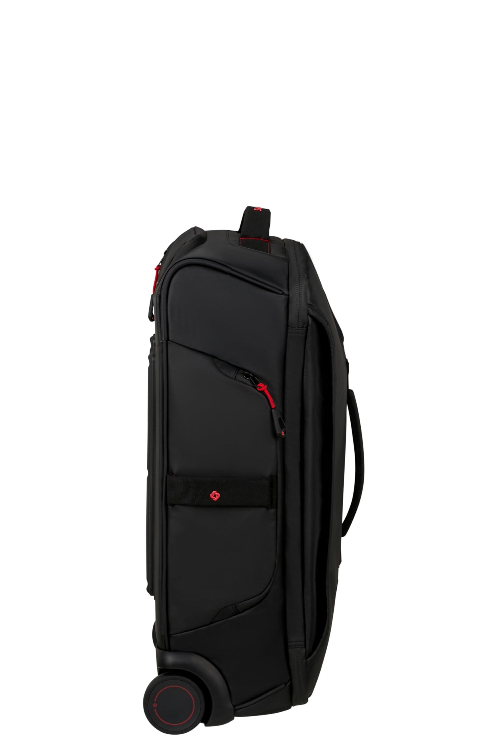 Samsonite Paradiver Light - Bolsa de Viaje con Ruedas (55 cm), Small, Equipaje de Mano, Repelente al Agua, Ligero, 48,5L, Negro (Black)