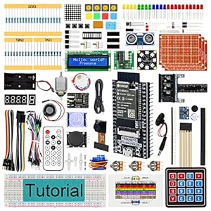 Freenove Ultimate Starter Kit for ESP32-WROVER (Included) (Compatible with Arduino IDE), Onboard Camera Wireless, Python…