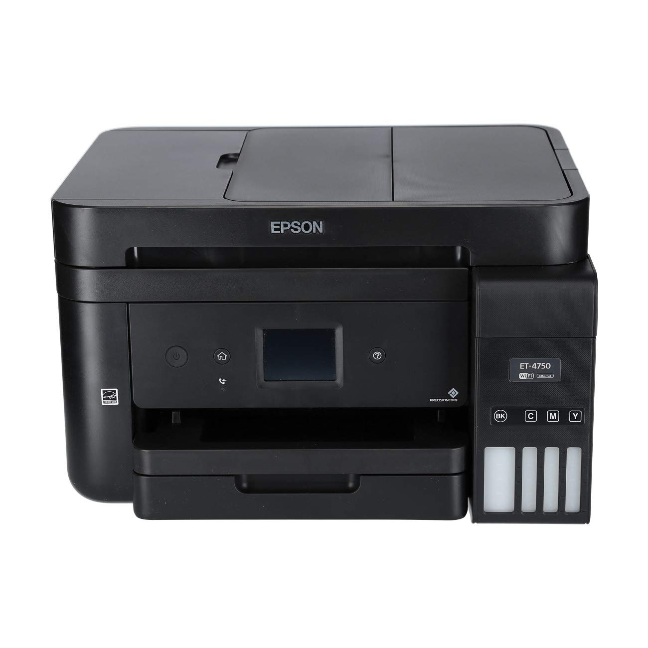 Epson EcoTank ET-4750 Stampante Inkjet 4-in-1, Stampa Fronte/Retro, Fax, Wi-Fi, Nero