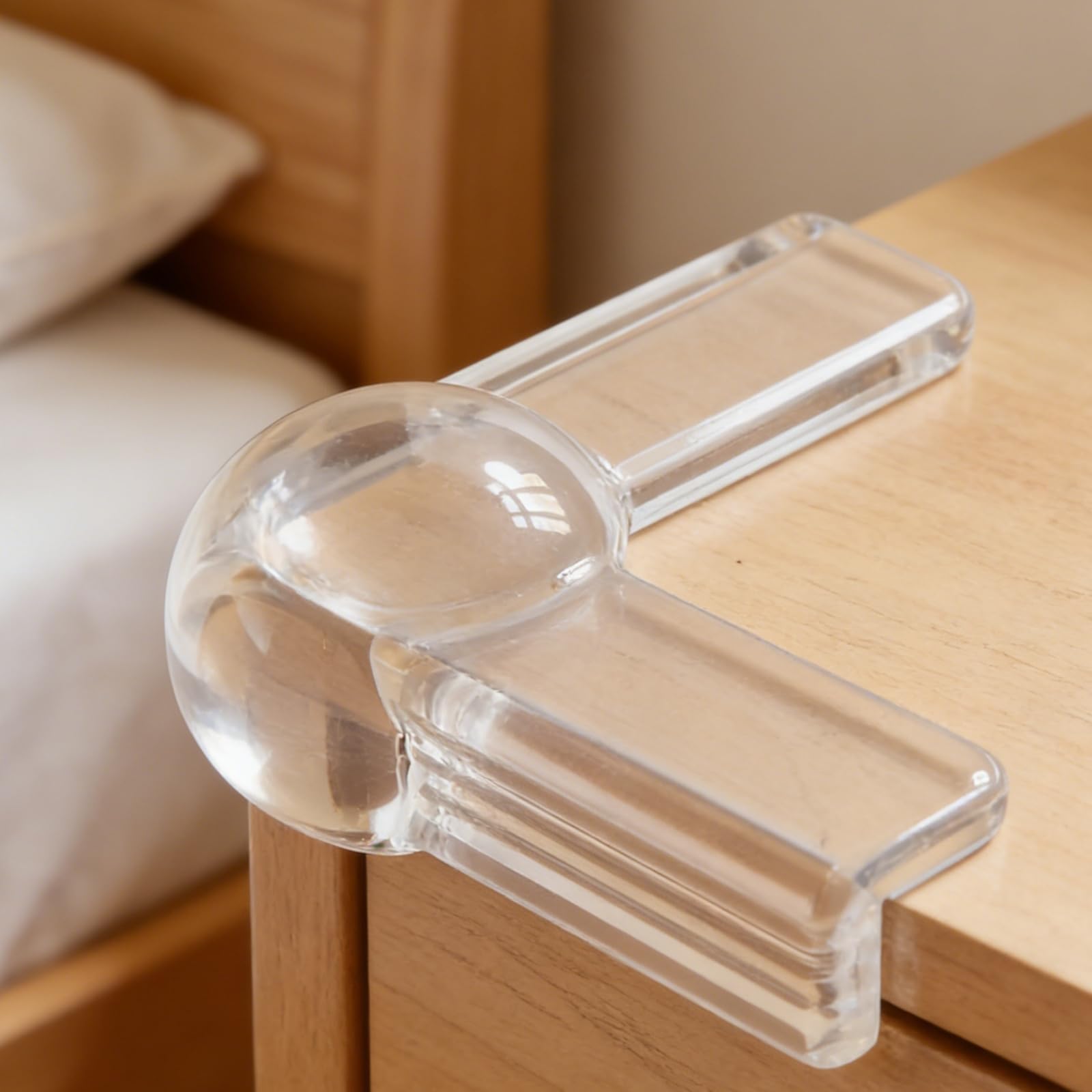 Photo 1 of 12 Pack Table Corner Covers Baby Safety Corner Guards Rubber Corner Protector Baby Table Corner Protectors for Furniture