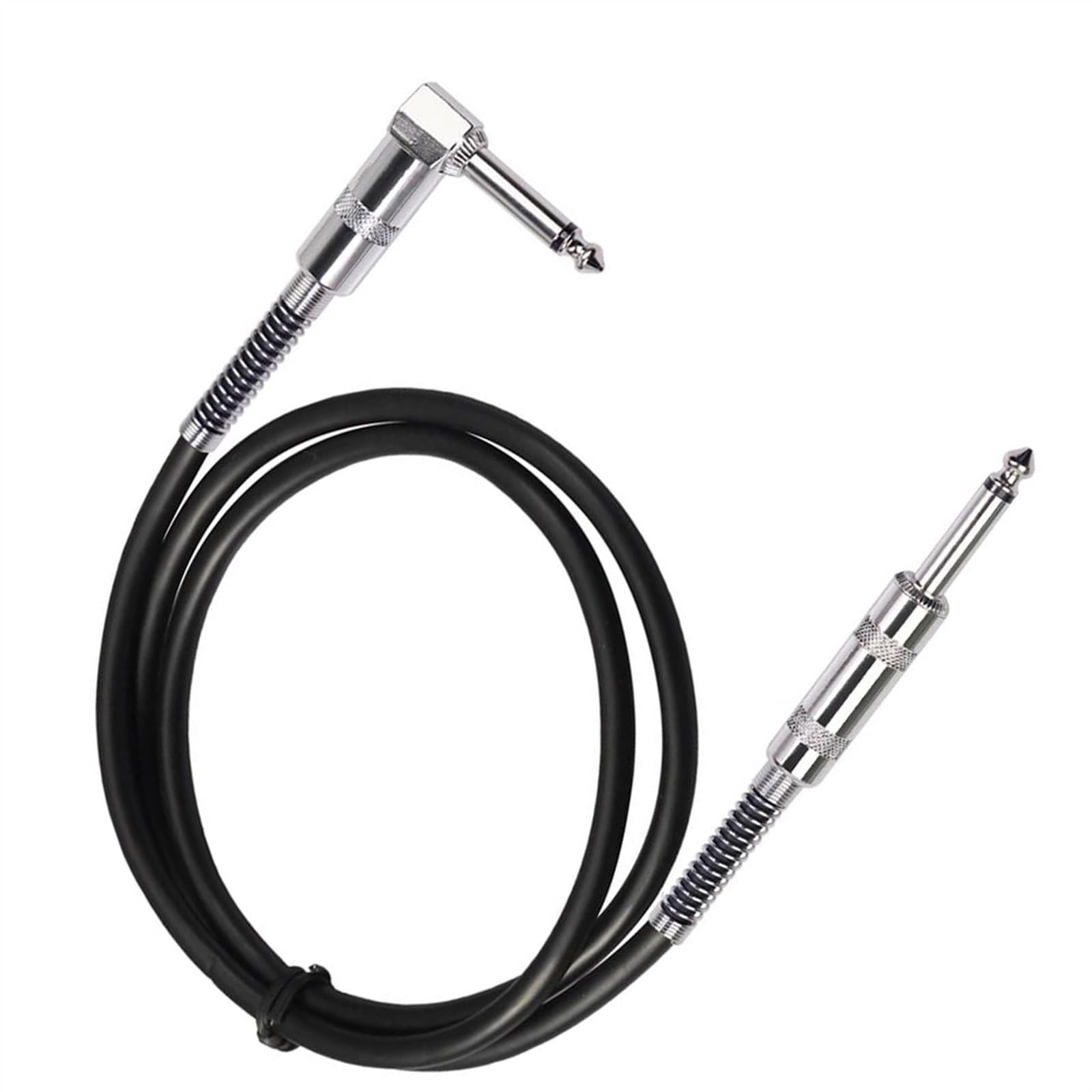 Kabel Audio Do Gitary Kabel gitarowy Jack 6,5 mm Prosty męski na kątowy męski Kabel audio wzmacniacza miksującego (Size : 10m)