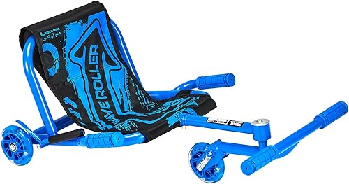 Miniatura 4 de VEVOR Patinete para montar, capacidad de carga de 132 libras, oscilación de lado a lado para un paseo increíble, alimentado por movimiento en