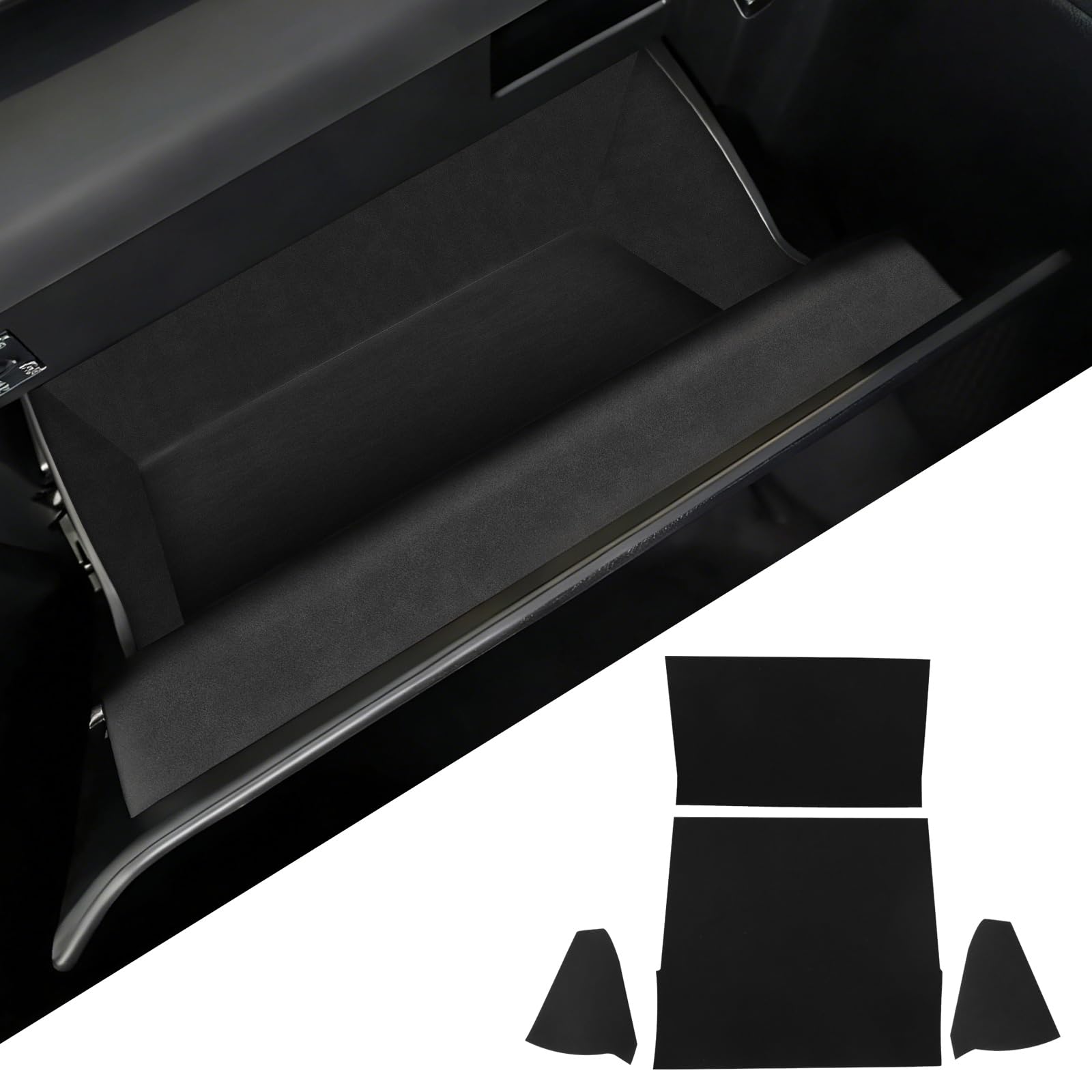 Para Cupra Terramar 2024 2025 2026 Auto Co-Pilot Toolbox Pegatinas para Cupra Terramar 2025 Accesorios interiores 4 unidades (franela)