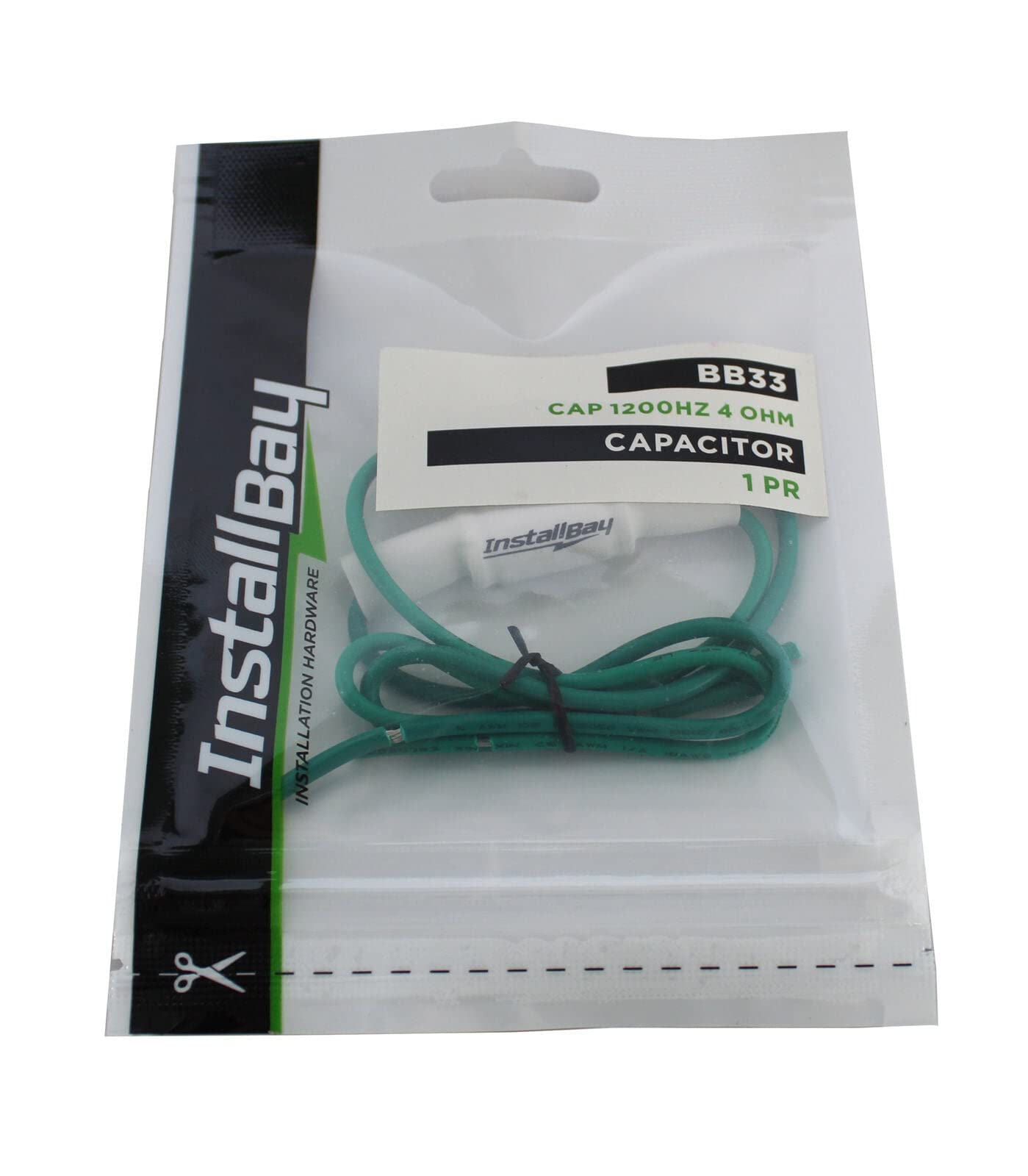 Pair of 1200Hz 33UF 4 Ohm Non Polar Bass and Treble Speaker Blockers BB33