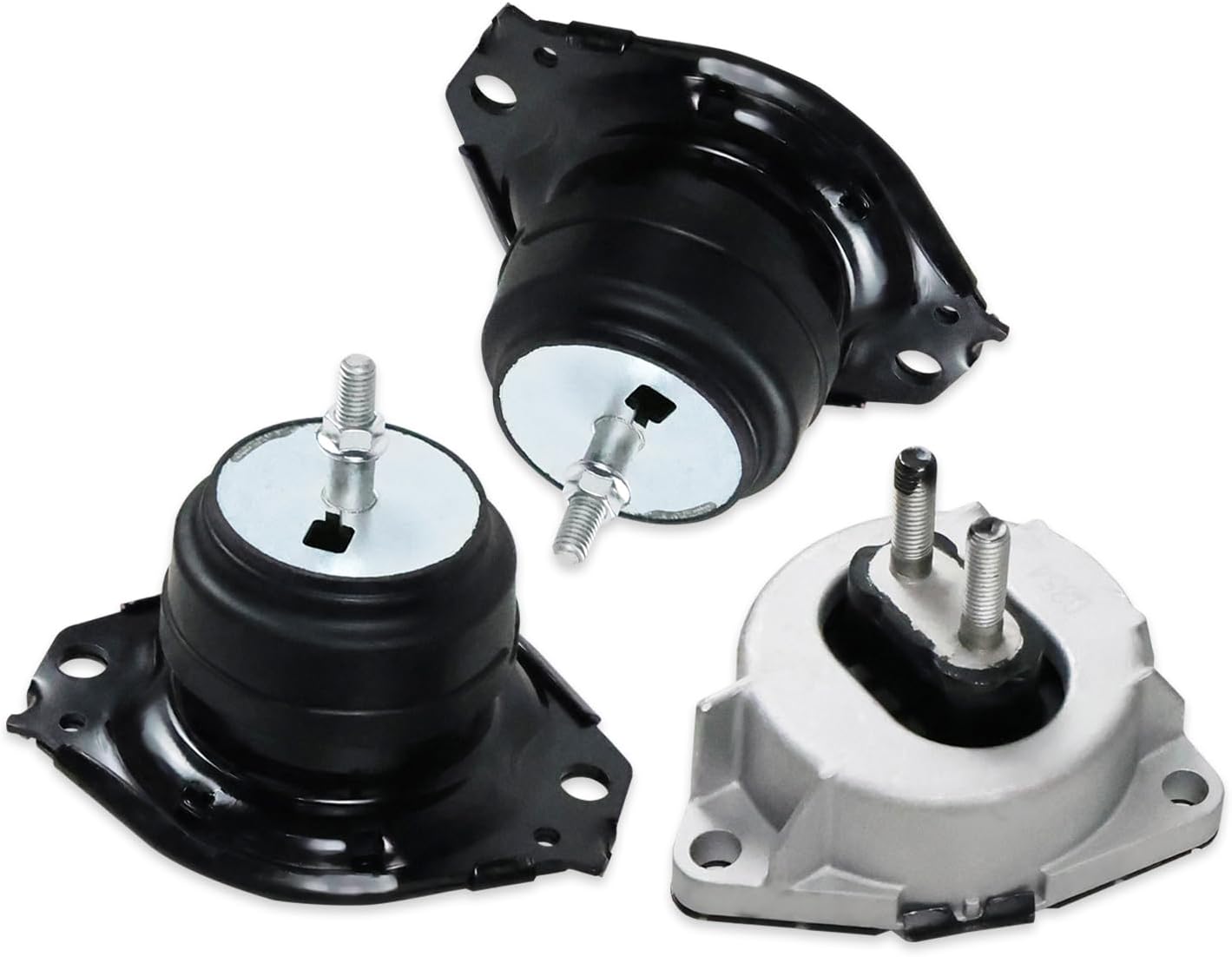 3PCS Engine Motor & Transmission Mount Set Compatible with 2011-2019 Dodge Durango 3.6L 5.7L 2011-2019 Jeep Grand Cherokee 3.6L 5.7L 6.4L RWD, Engine Mount Kit Replacement A5611 A5611 A5488 3280 3297