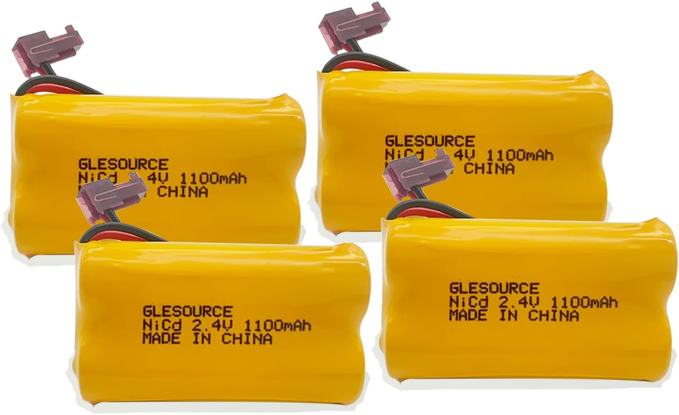 XUNTU 2.4V Ni-CD AA 1100mAh Battery Pack Replacement for Lithonia ELB2P401N ELB0310, Powercell PCHA4/5-2-SR-LC, OSA098 NIC1158 Emergency Exit Lights (2 Pack)