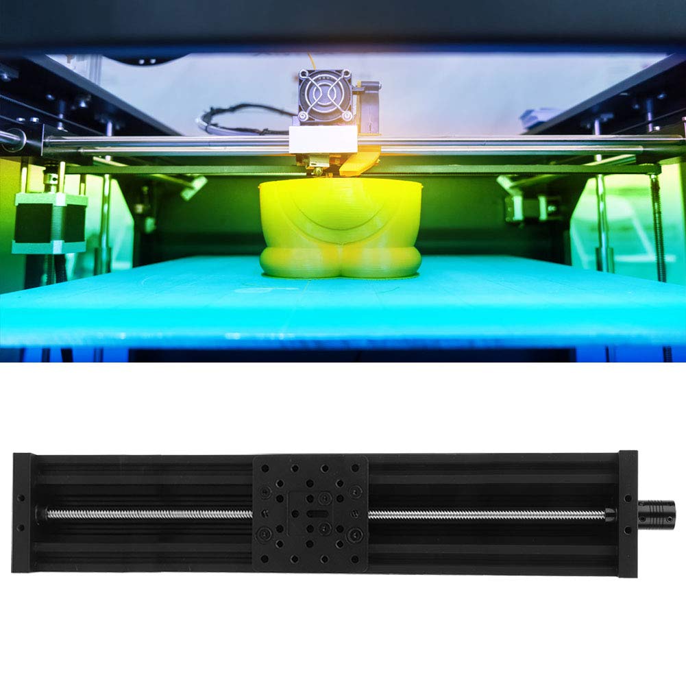 Aluminum Alloy Screw Slide Linear Table, High Rigidity & Low Thermal Deformation, Ideal for Automation, 250-500mm Stroke, 2mm (500mm)