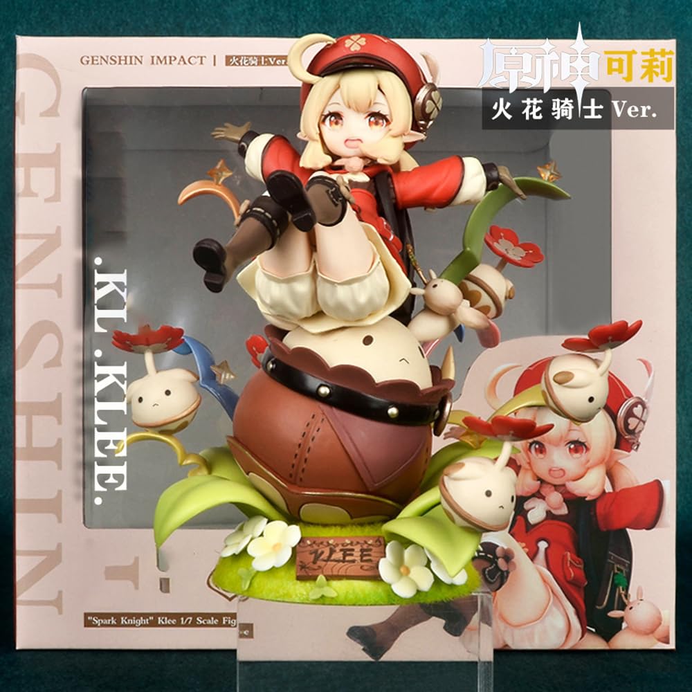 Amazon.co.jp: 原神フィギュア クレー 火花騎士Ver. 1/7スケール 