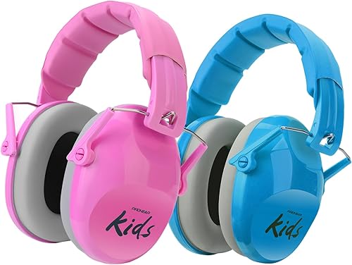 Miniatura 1 de PROHEAR 032 2.0 Auriculares con cancelación de ruido para niños con diadema ajustable  25dB NRR Autismo Protección de oídos para niños en la siega,
