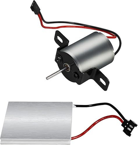 Accesorios para ventilador de chimenea, motor y hoja de generación de energíaventilador de estufa de 4 cuchillas para quemador de leñaleña