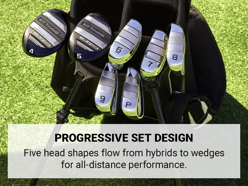 Image of Cobra Golf Men's Baffler Hybrid Iron Set (4H, 5H, 6-PW)