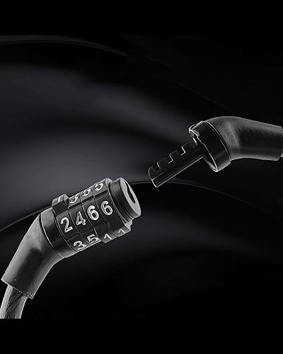 Miniatura 3 de Candado antirrobo para bicicleta, hebilla de liberación rápida, para bicicletas de carretera, bicicletas de montaña y seguridad en el campus