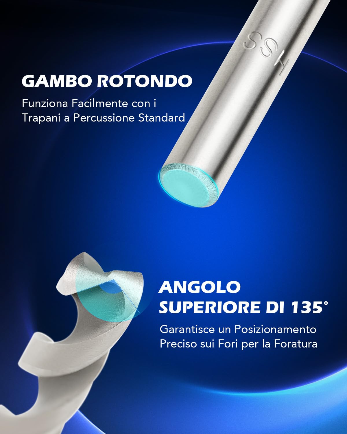 Orion Motor Tech 131 Pezzi Kit Riparazione di Filetti Kit Riparazione Filettatura, Utensili per Filetti Metrici Interni M5 M6 M8 M10 M12, Riparazione Elicoidi Kit per Viti e Filettatura Interna