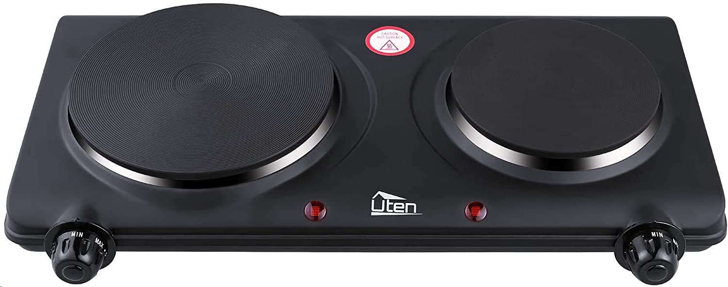 Buy Electric Hot Plate, Uten Double Hotplate, Stainless Steel Premium