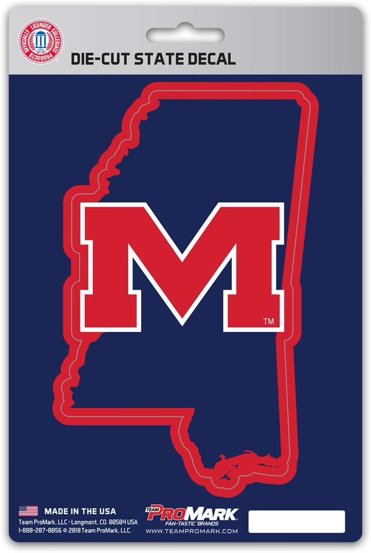 FANMATS NCAA Auto State Shaped Decal