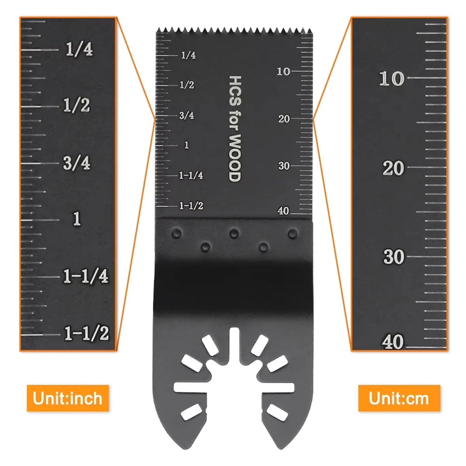 Set Di Lame For Multifunzione Oscillanti A Sgancio Rapido For Utensili Elettrici Fai Da Te For La Lavorazione Del Legno, 12-108 Pezzi/set(24Pc)