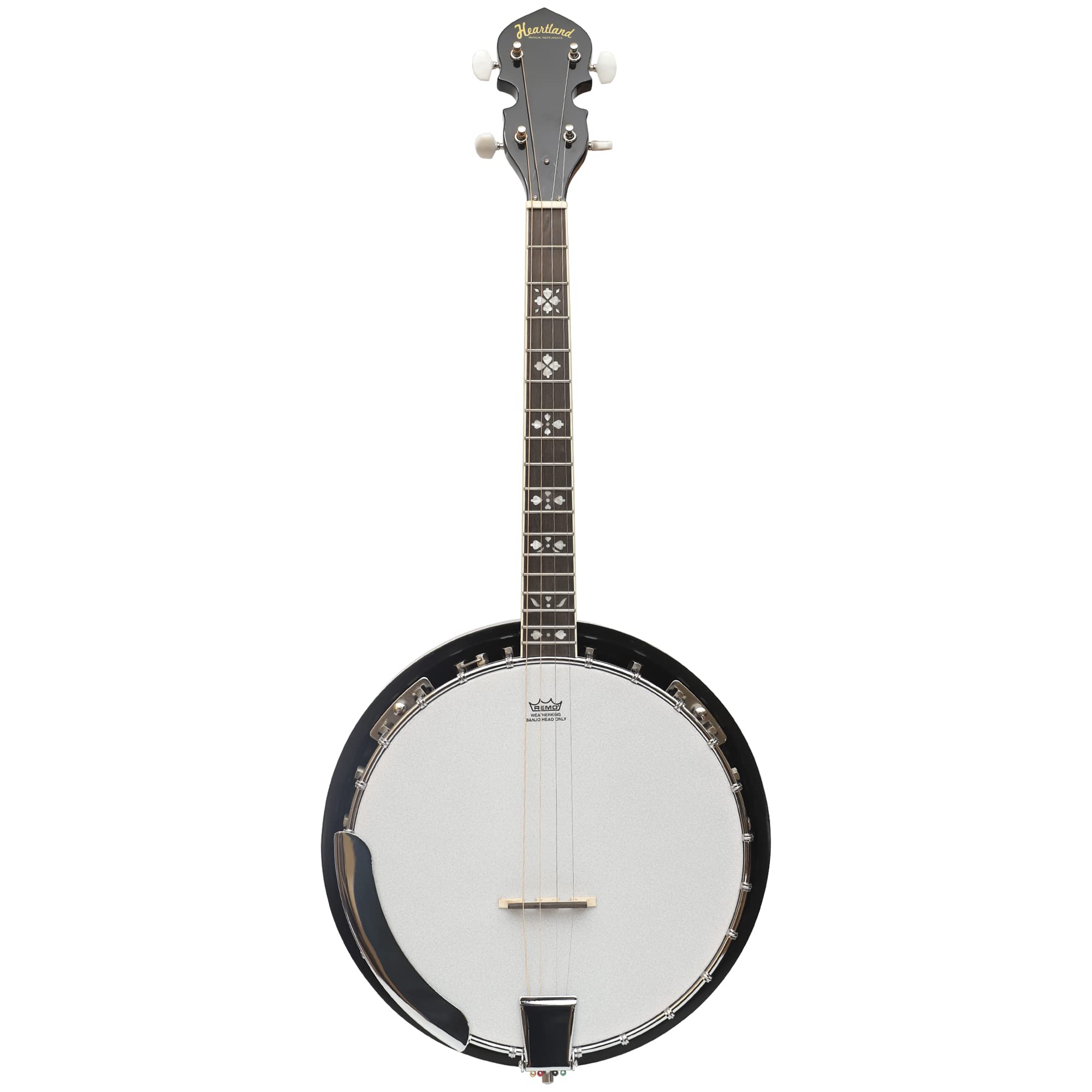 Heartland 4 Corde 17 Fret Irish Tenore Banjo Player Series con Chiusura Solida Schiena Solida Finitura Sunburst