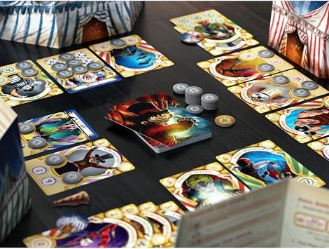 Big Top - Fast Paced Auction Game - 3 to 4 Players, Ages 11+, 3-4 Players