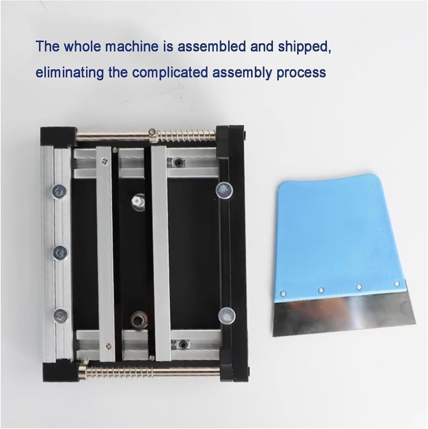 Estación de impresión manual de pantalla pequeña, impresora de pasta de soldadura de malla de acero SMT, impresora de plantillas de PCB de alta precisión, aleación de aluminio, grosor ajustable, para