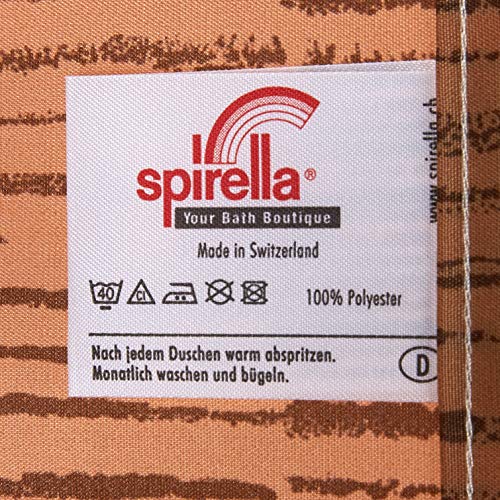 Spirella Textile Curtain Menge Biscuit 240 x 180 1209269, White, Standard, Estandar - Image 3
