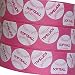 20 Yds Pink Softball Print Grosgrain Ribbon, 7/8 Inch